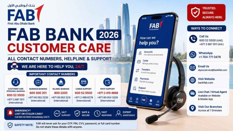FAB Bank Customer Care