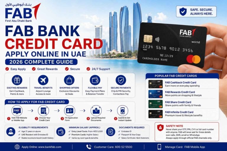 FAB Bank Credit Card Apply Online