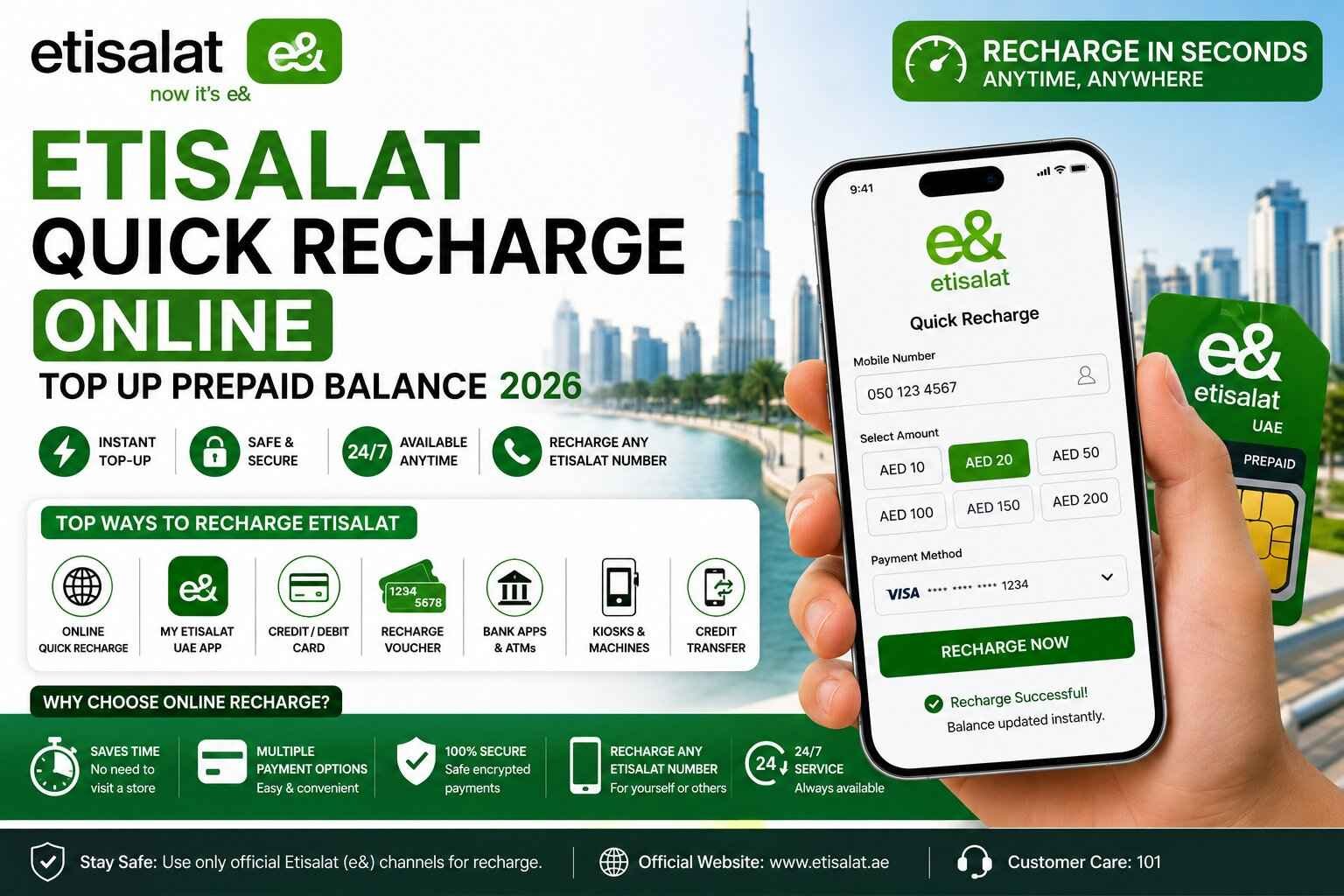 Etisalat Quick Recharge