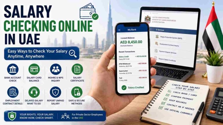 Salary Checking Online