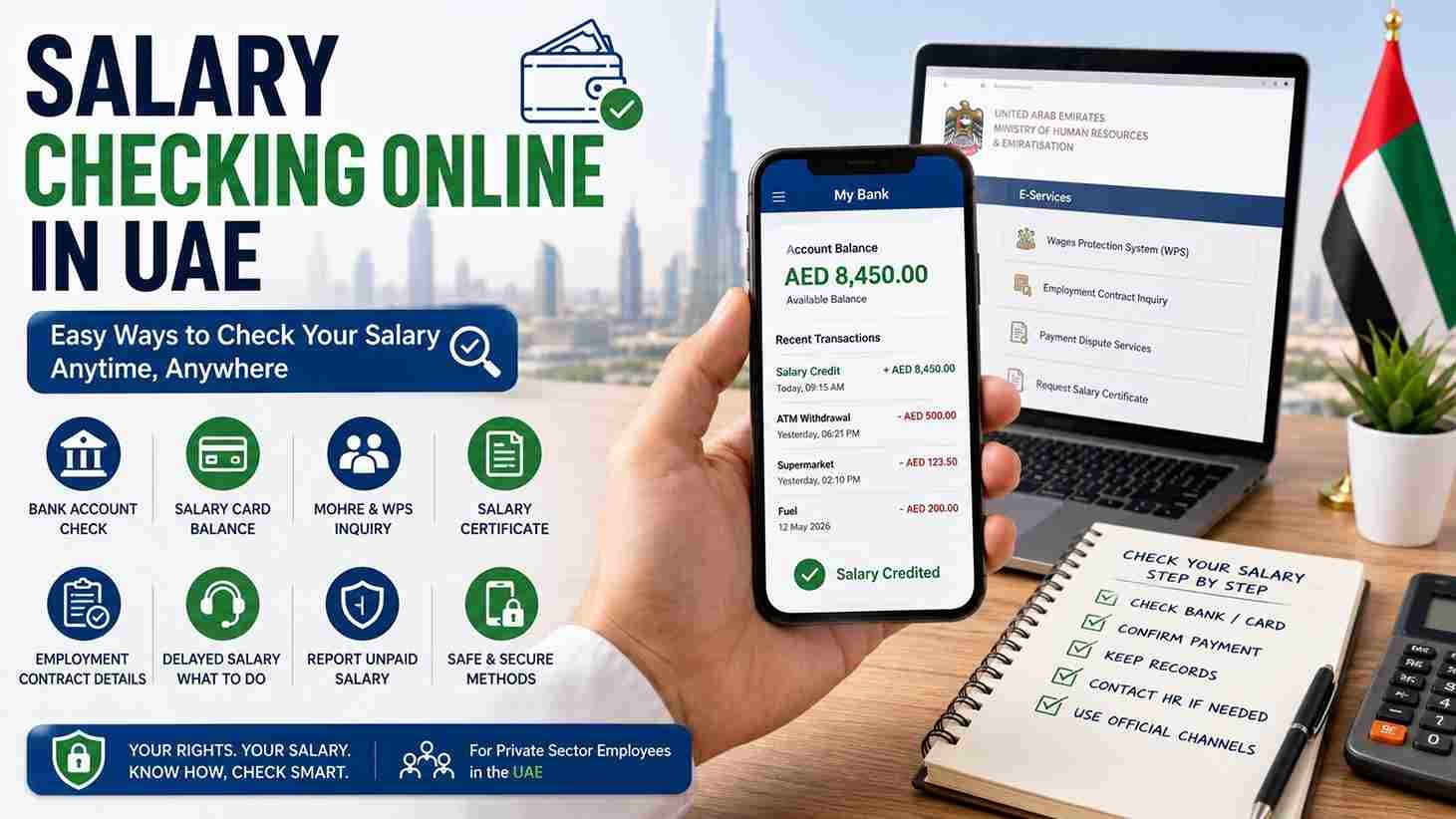 Salary Checking Online