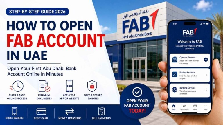 How to Open a FAB Account in UAE