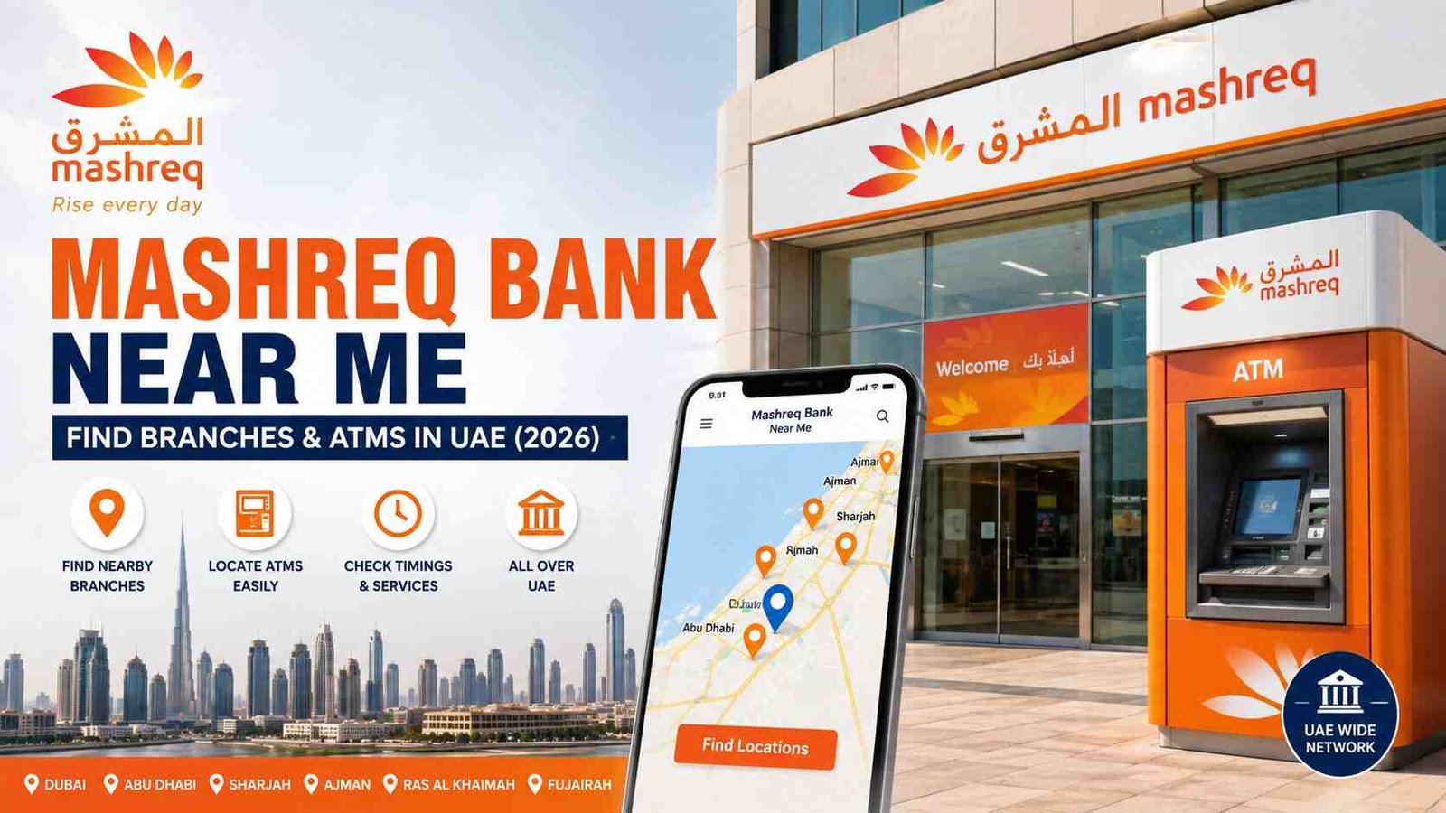Mashreq Bank Near Me