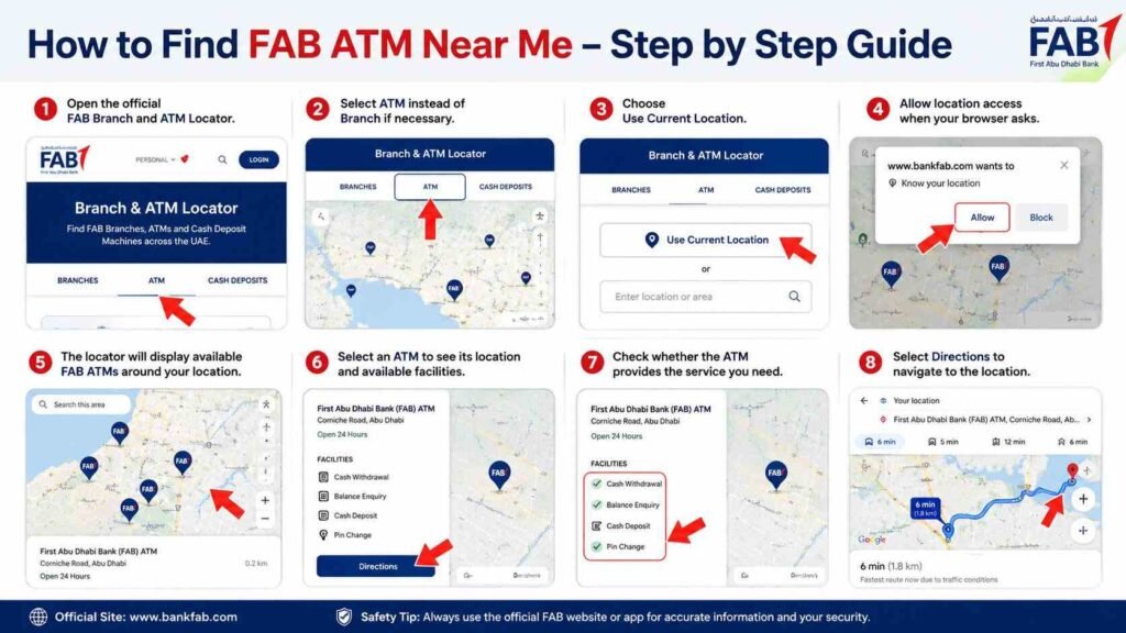 How to Find a FAB ATM Near Me