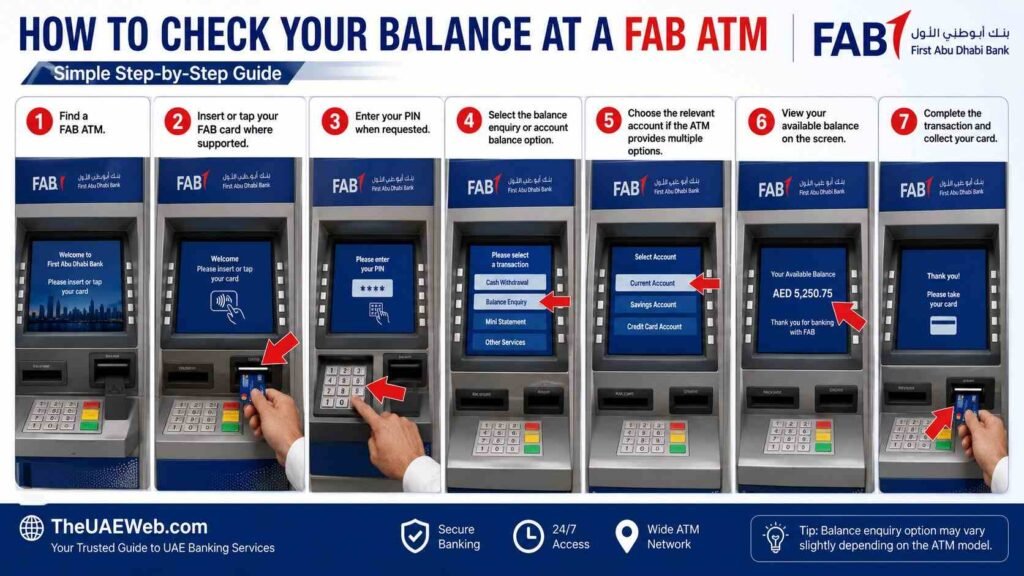 FAB ATM Balance Check