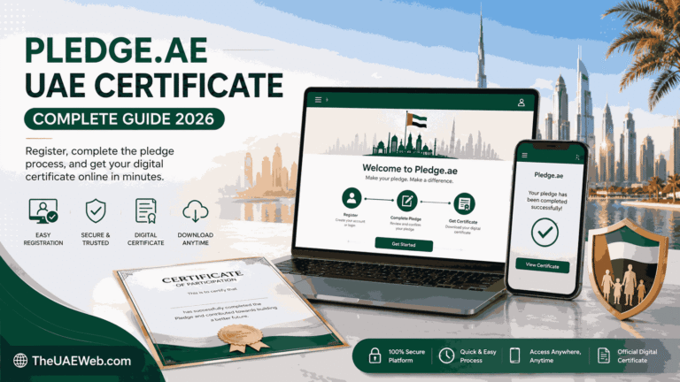 Pledge.ae UAE Certificate