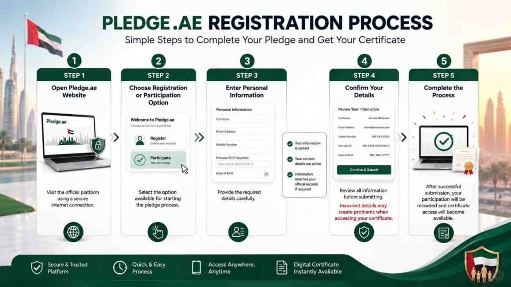 Pledge.ae Registration