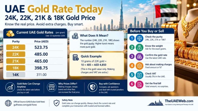 UAE Gold Rate