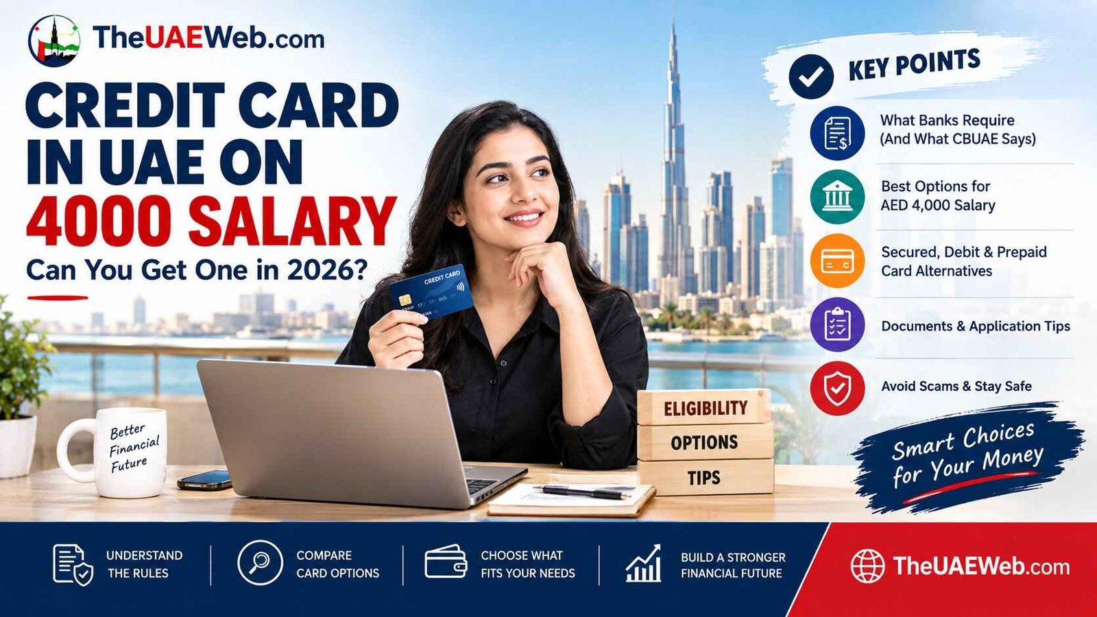 Credit Card in UAE on 4000 Salary