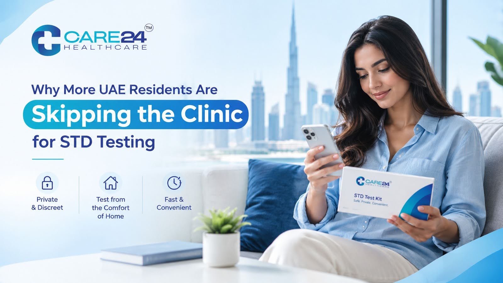 Why More UAE Residents Are Skipping the Clinic for STD Testing